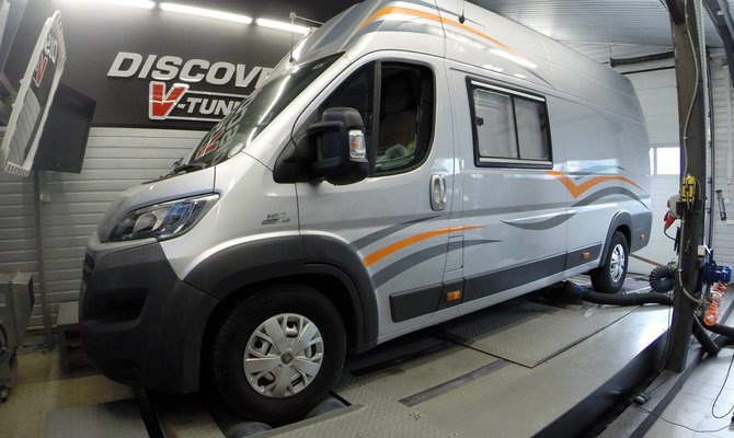 Chip Tuning Fiat Ducato 3.0D 177KM | V-Tuning Leżajsk