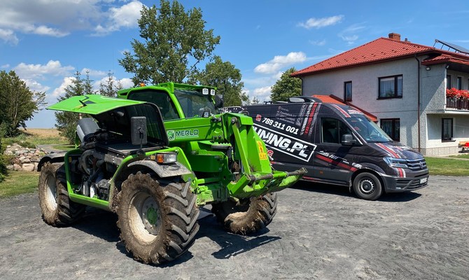 AdBlue w Merlo Turbofarmer TF 42.7