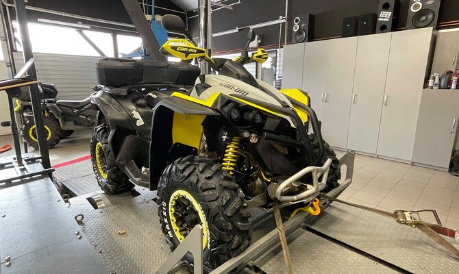 Can-Am Renegade 650 - podniesienie mocy i odblokowanie prędkości