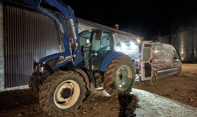 New Holland T5.105 - zwiększenie mocy oraz zmniejszenie zużycia paliwa