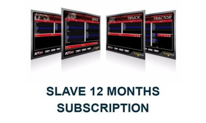 Overdue subscription [2 years] for the protocol package for the K-TAG SLAVE device